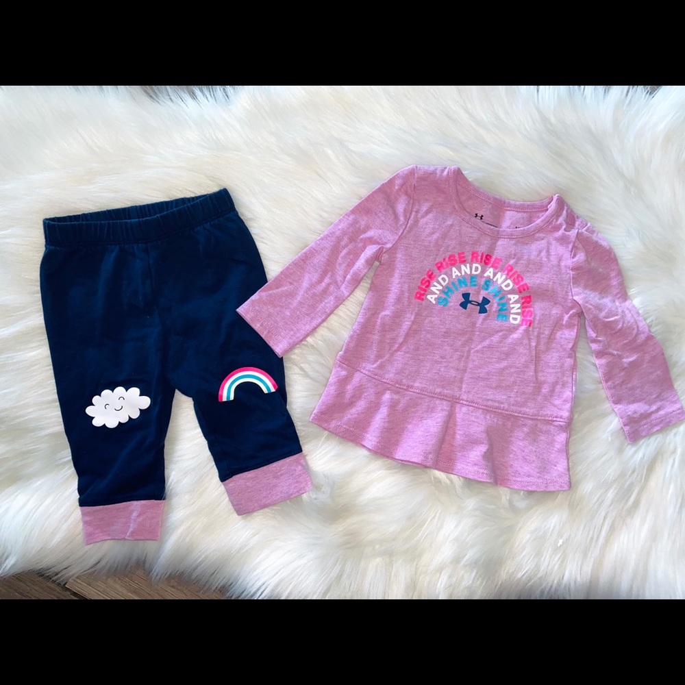 Like new baby Under Armour outfit